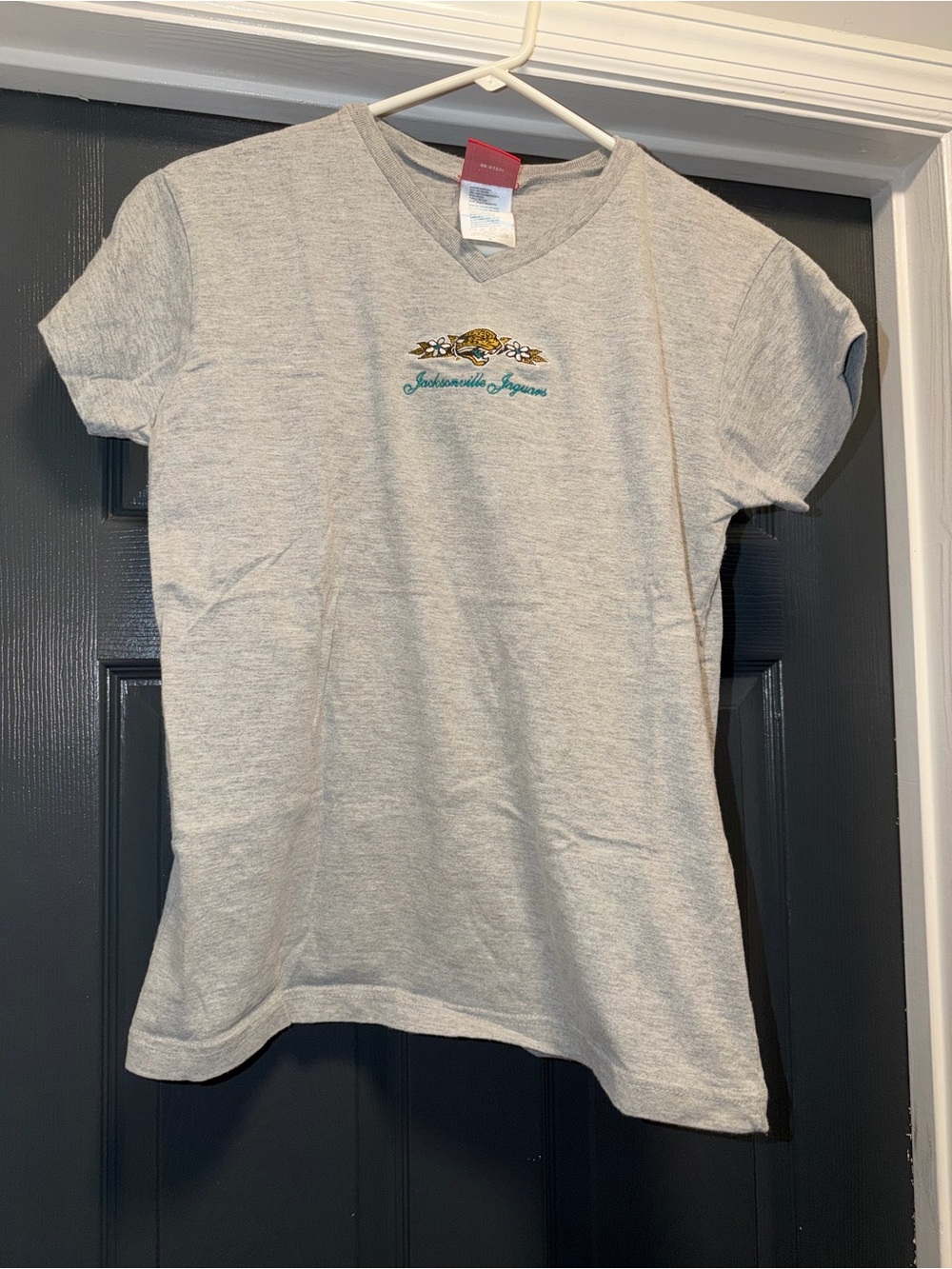 Jacksonville Jaguars Vintage Women’s V-Neck T-Shirt